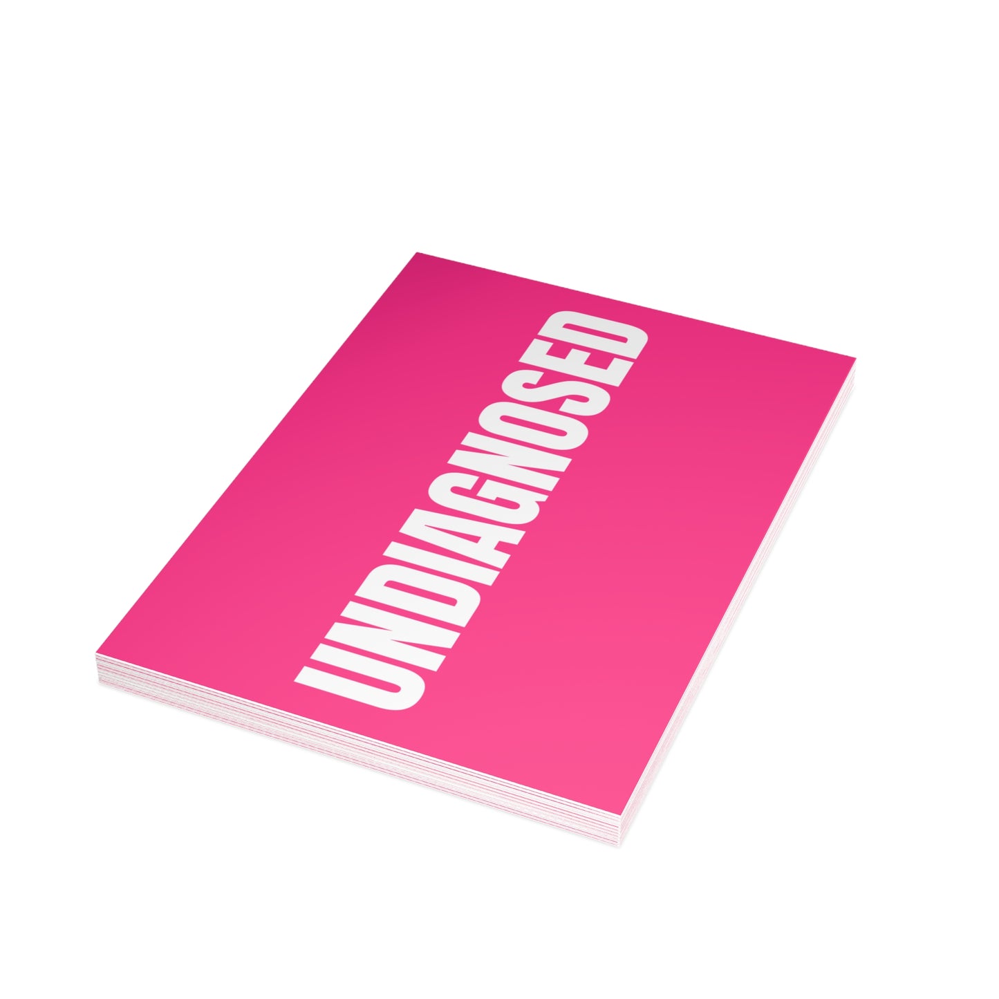 Pink Postcard Set Pack of 10, 30 or 50 w/ Envelopes | Coordinated Collection