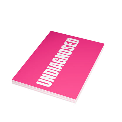 Pink Postcard Set Pack of 10, 30 or 50 w/ Envelopes | Coordinated Collection