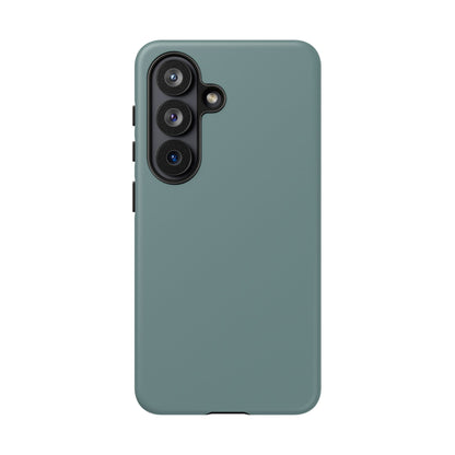 Dusty Blue Tough Cell Phone Case, Matte or Glossy Iphone and Samsung