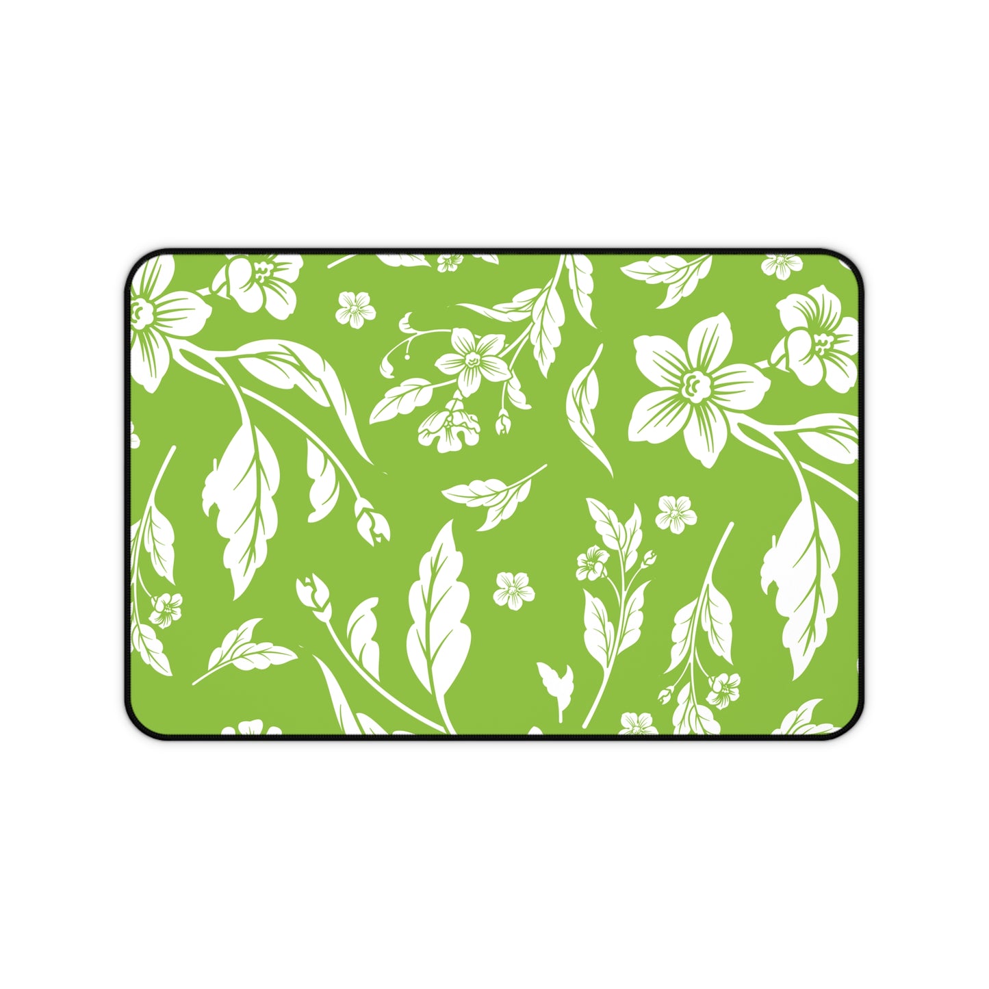 Muted Lime Floral Desk Pad (12x18, 12x22 or 16x32)