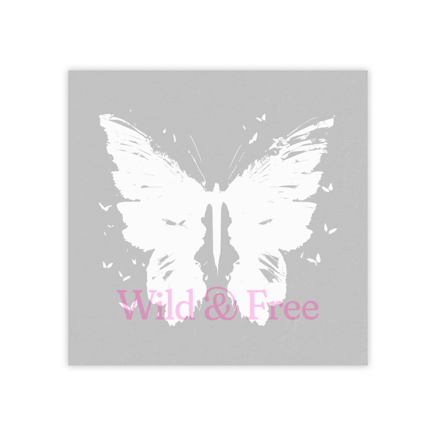 Wild and Free Sticky Notes Butterfly Post It Notes (7 Sizes)