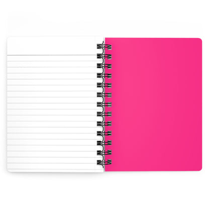 Pink Spiral Lined Notebook 150 Page Journal | Coordinated Collection