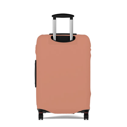 Terracotta Luggage Cover Travel Suitcase Cover Protective Stretch Cover