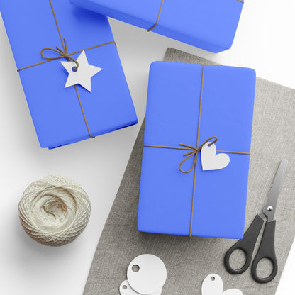 Periwinkle Wrapping Paper Matte or Glossy Gift Wrap 3 Sizes Fine Art Paper