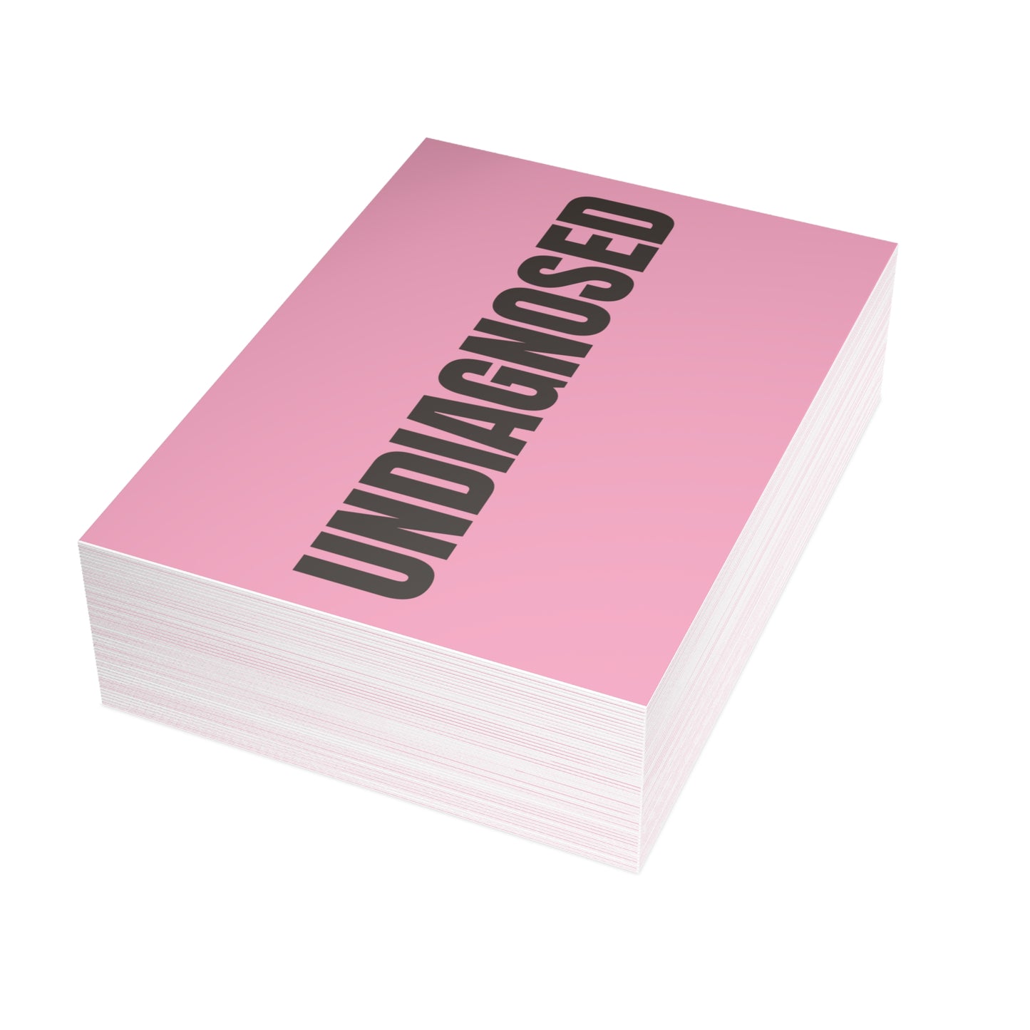 Light Pink Postcard Set Pack of 10, 30 or 50 w/ Envelopes | Coordinated Collection
