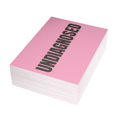 Light Pink Postcard Set Pack of 10, 30 or 50 w/ Envelopes | Coordinated Collection