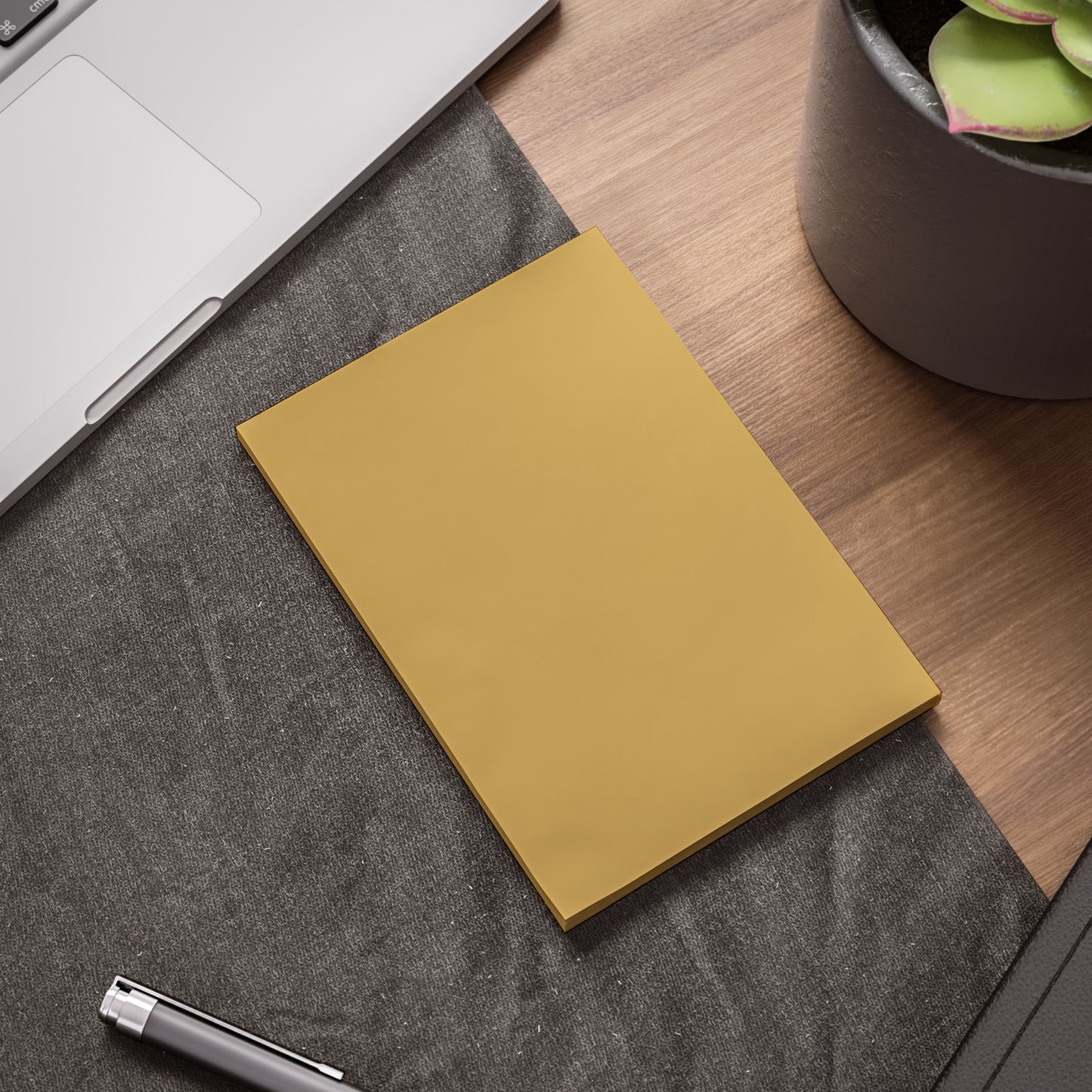 Muted Gold Post It Notes Coordinated Color Collection