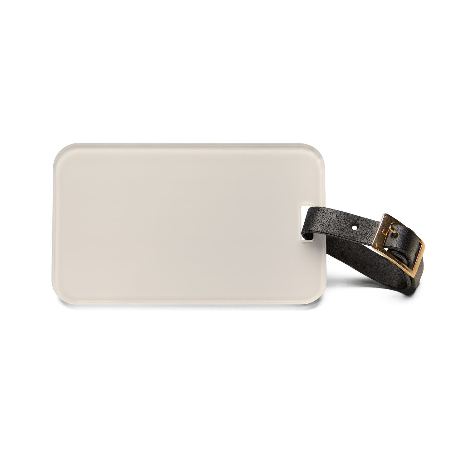 Latte Cream Luggage Tag Acrylic Travel Tag