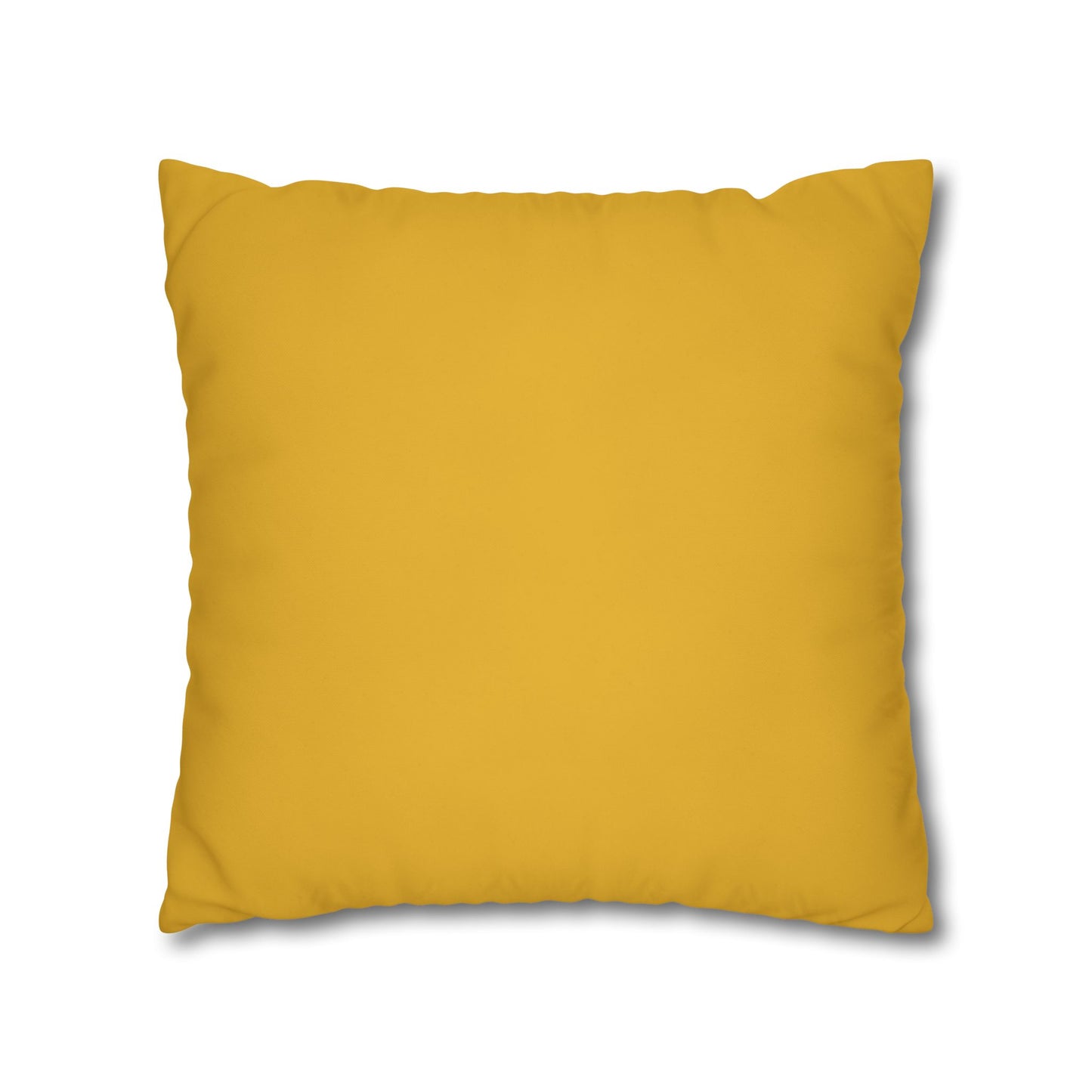 Honey Yellow Canvas Pillow Cover 20x20