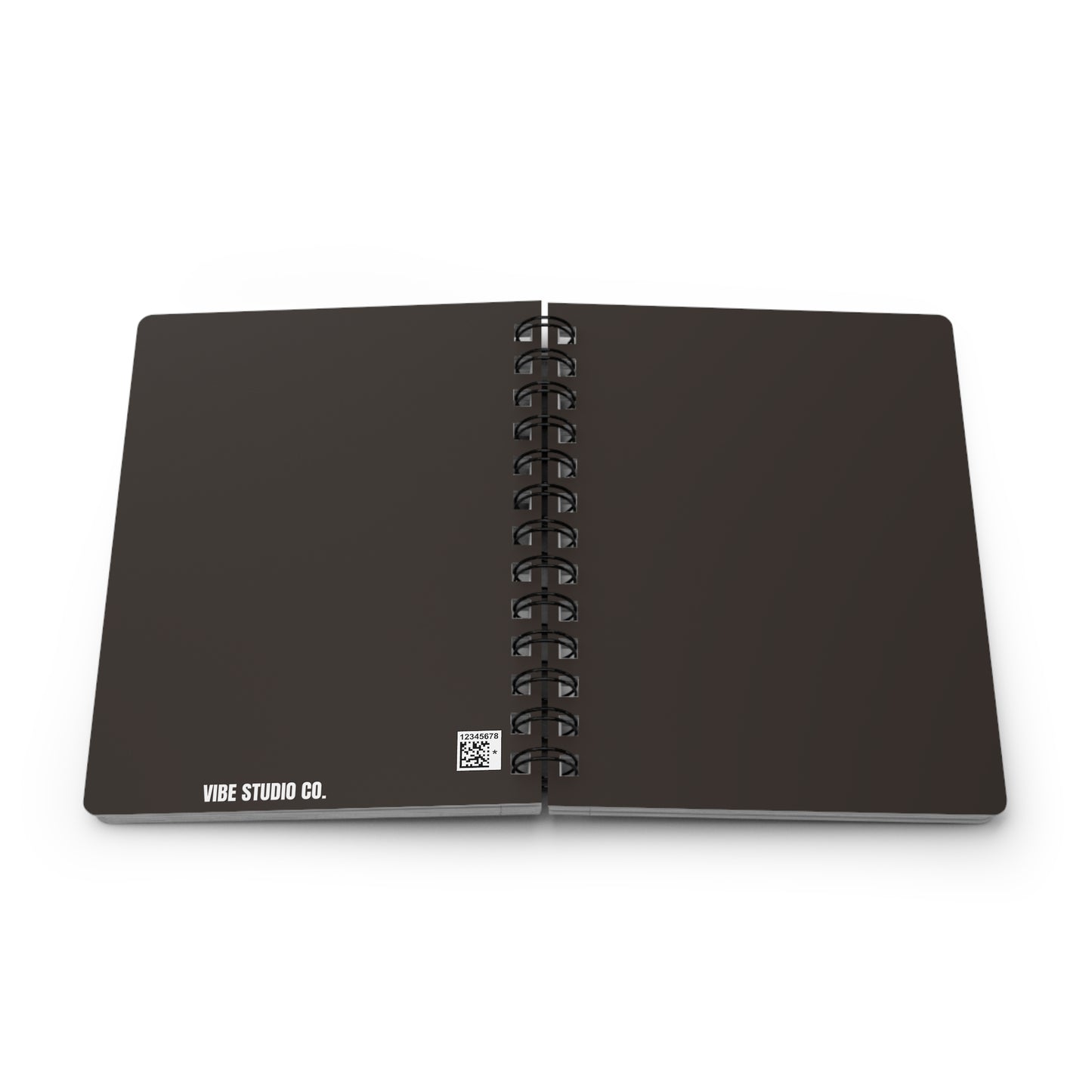 Muted Charcoal Spiral Lined Notebook 150 Page Journal | Coordinated Collection
