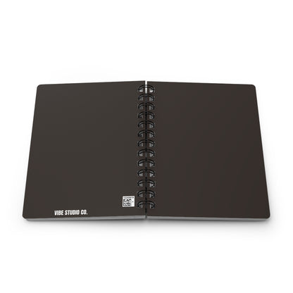 Muted Charcoal Spiral Lined Notebook 150 Page Journal | Coordinated Collection