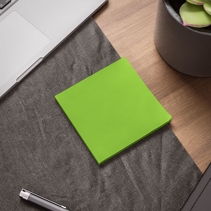 Muted Lime Post It Notes Coordinated Color Collection