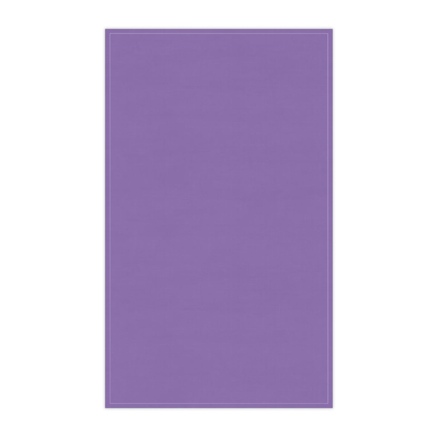 Purple Cotton Twill Tea Towel 18 x 30