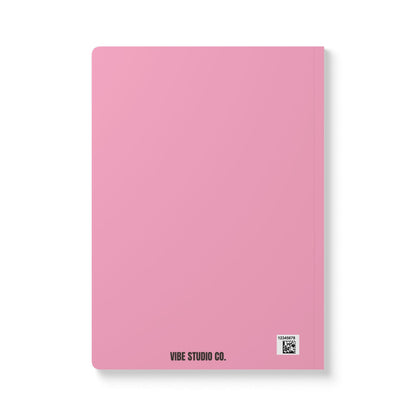 Light Pink The Journey Starts Now A5 Lined Journal