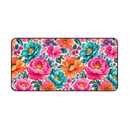 Dreamy Floral Desk Mat 3 Sizes Floral Mouse Pad
