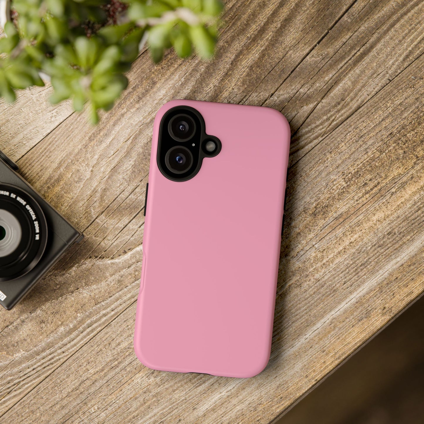 Light Pink Tough Cell Phone Case Matte or Glossy Protective Case iPhone Samsung