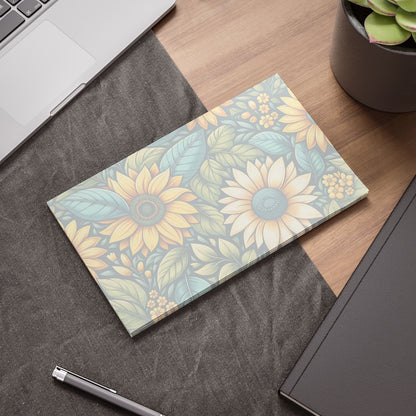 Sunflower Grove Sticky Notes Sunflower Post It Notes Botanical Notes (7 Sizes)