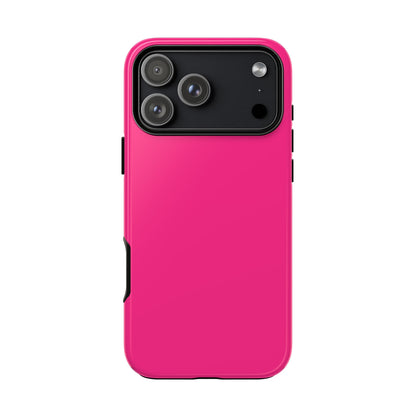 Pink Tough Cell Phone Case Matte or Glossy Protective Case iPhone Samsung