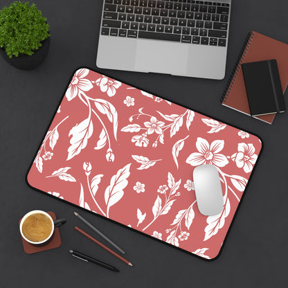 Red Autumns Floral Desk Pad (12x18, 12x22 or 16x32)