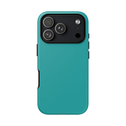 Deep Aqua Tough Cell Phone Case Matte or Glossy Protective Case iPhone Samsung