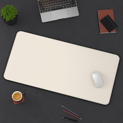 Latte Cream Desk Mat Color Coordinated Collection (12x18, 12x22, 16x32)
