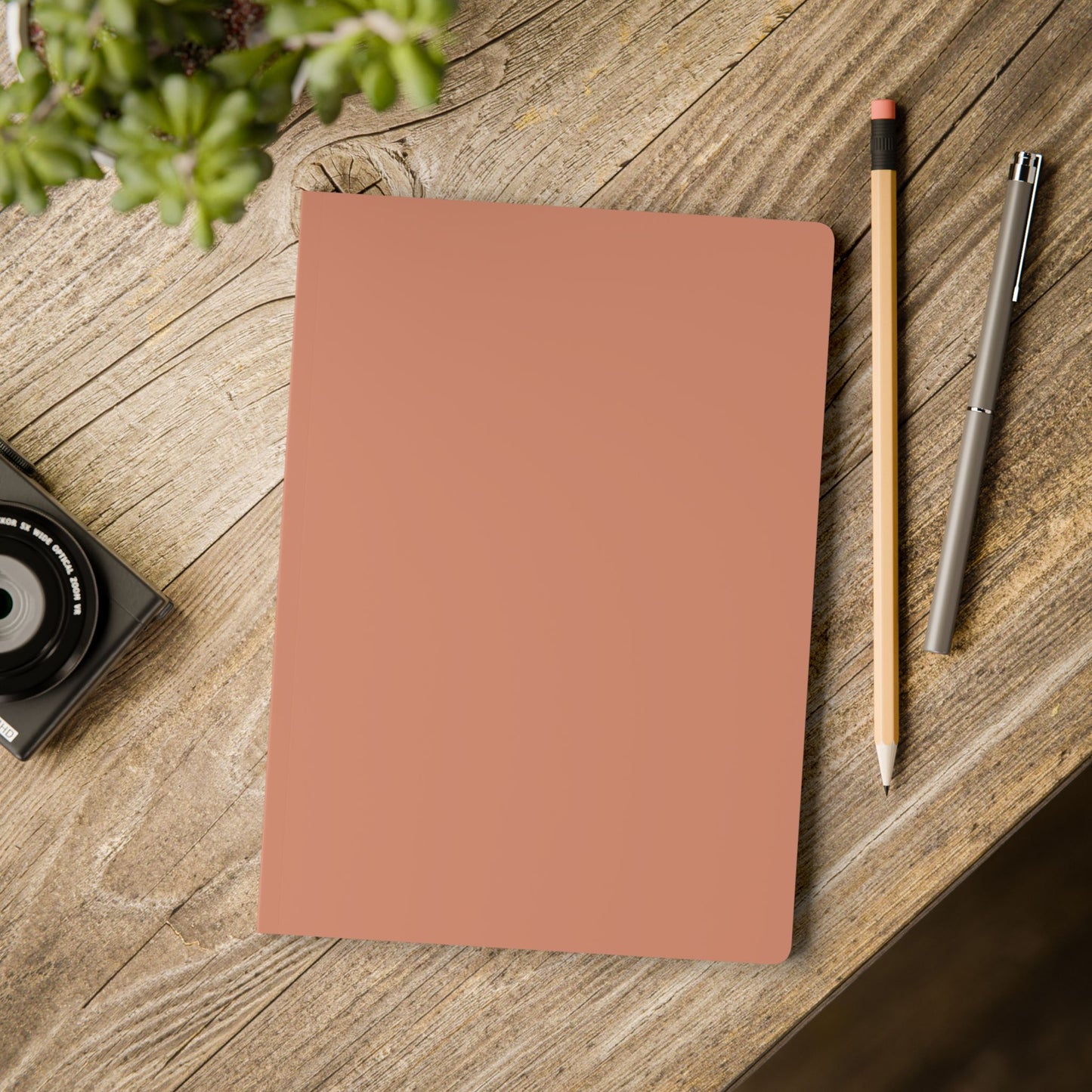 Terracotta Color Coordinated Collection A5 Lined Journal