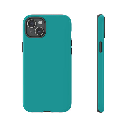 Deep Aqua Tough Cell Phone Case Matte or Glossy Protective Case iPhone Samsung