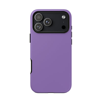 Purple Tough Cell Phone Case Matte or Glossy Protective Case iPhone Samsung