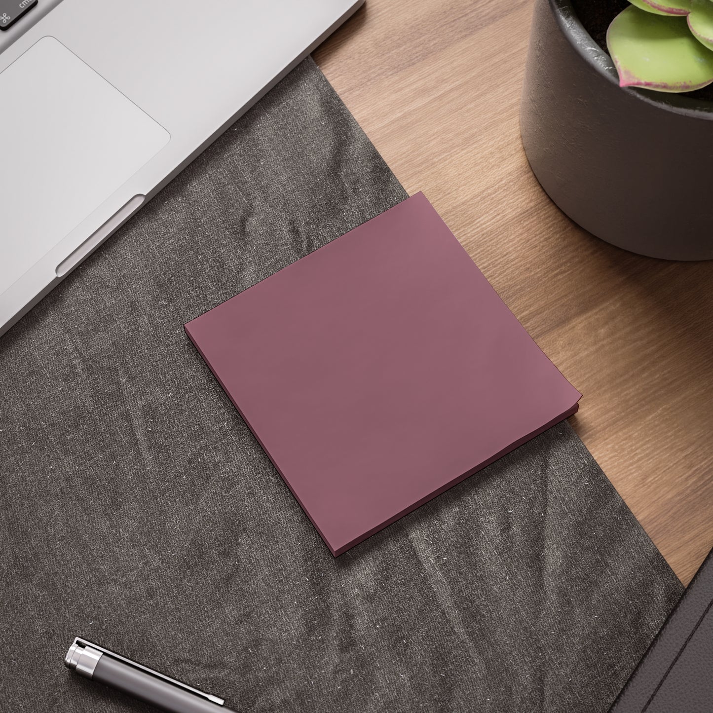 Mauve Post It Notes Coordinated Color Collection