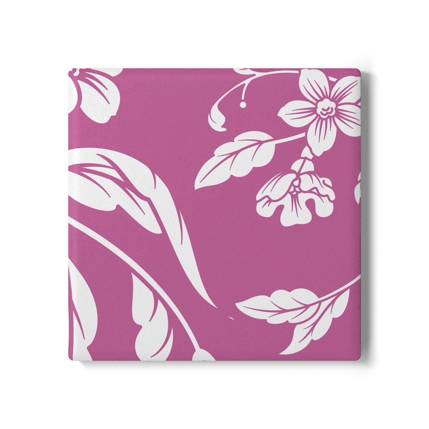 Lilac Wine Floral Ceramic Coaster Coordinated Collection