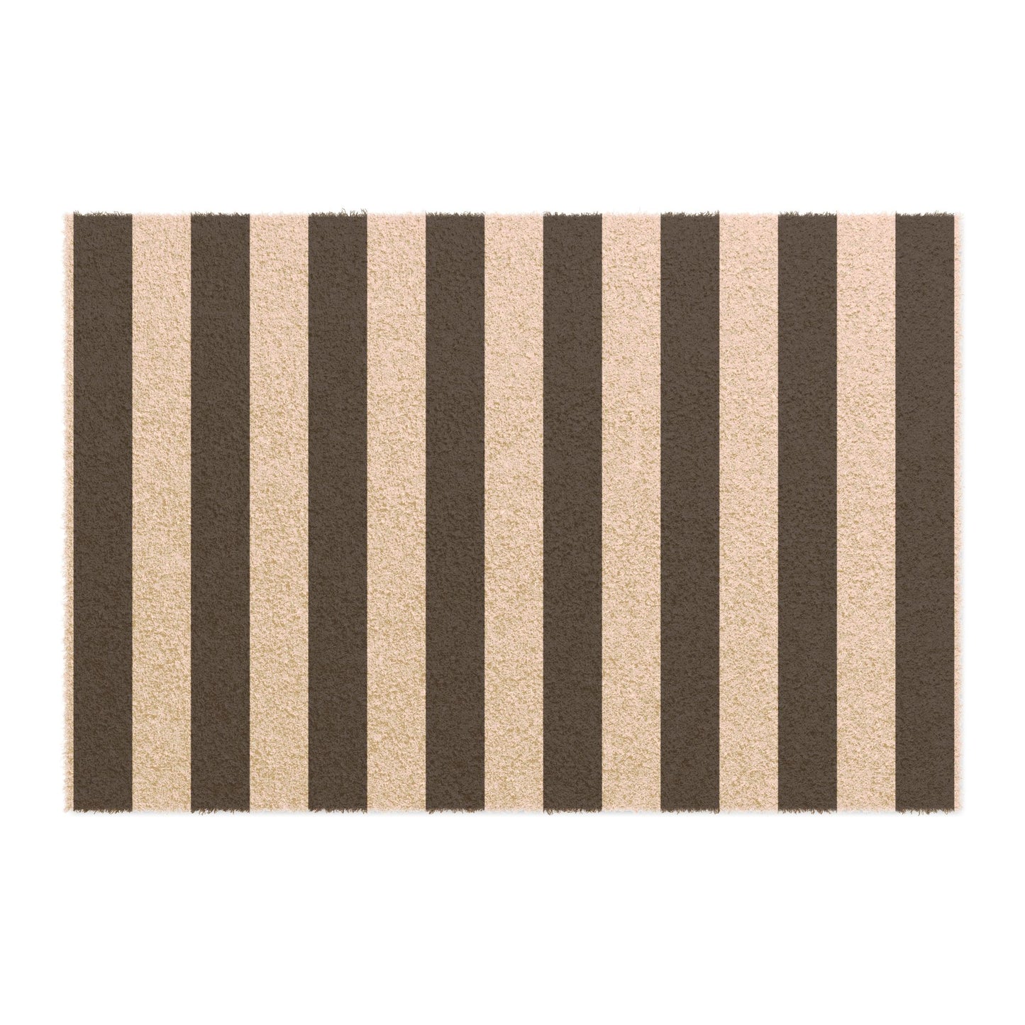 Black Stripe Door Mat 24 x 16