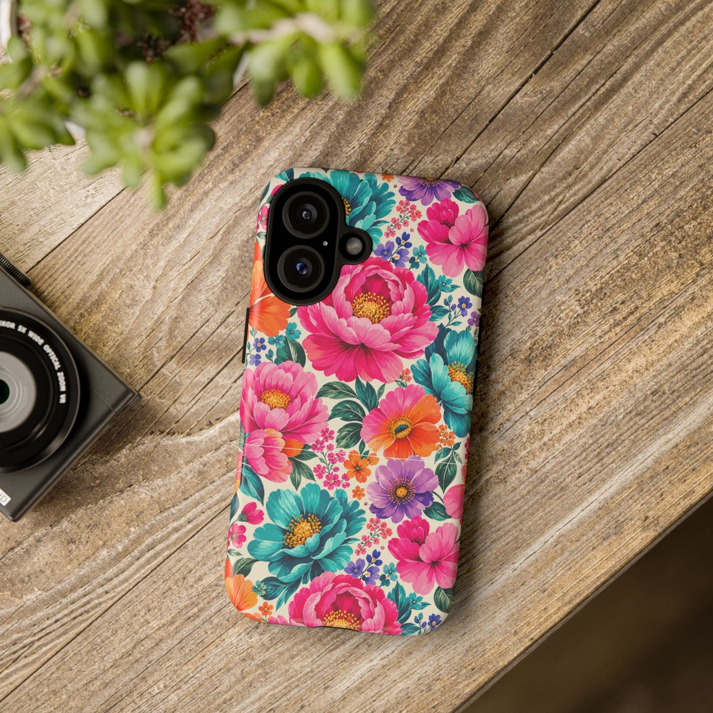 Dreamy Floral Tough Phone Case iPhone Samsung Floral Phone Cover