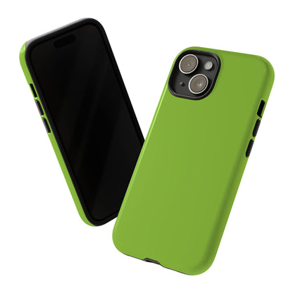 Muted Lime Tough Cell Phone Case Matte or Glossy Protective Case iPhone Samsung
