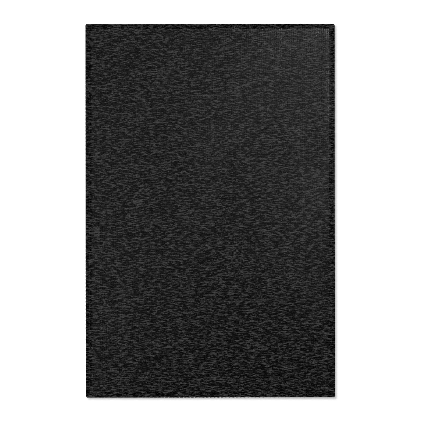 Black Rug 24 x 36 Solid Color Accent Rug Modern Home Decor