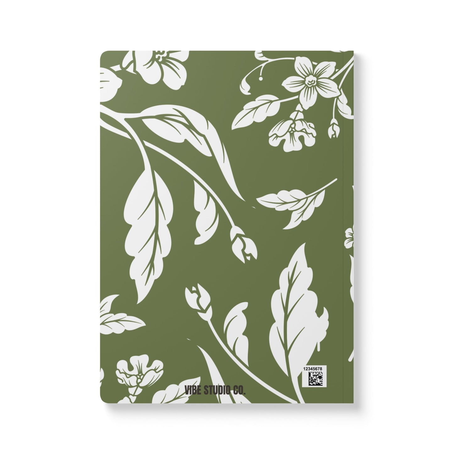 Olive Floral A5 Lined Journal Coordinated Collection