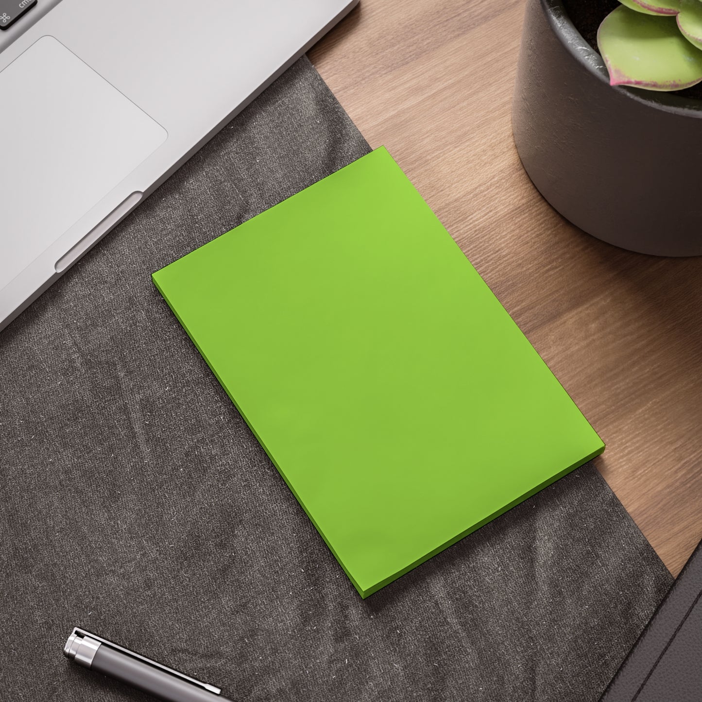 Muted Lime Post It Notes Coordinated Color Collection