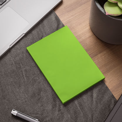 Muted Lime Post It Notes Coordinated Color Collection