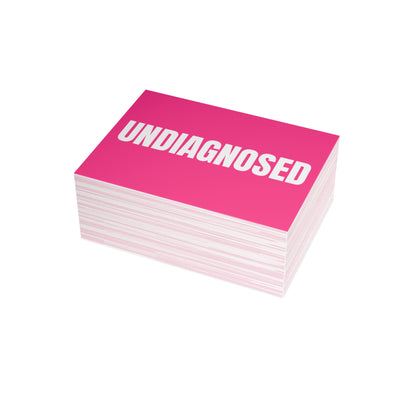 Pink Postcard Set Pack of 10, 30 or 50 w/ Envelopes | Coordinated Collection