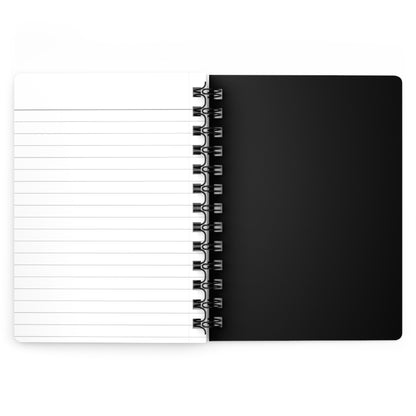 Black Spiral Lined Notebook 150 Page Journal | Coordinated Collection