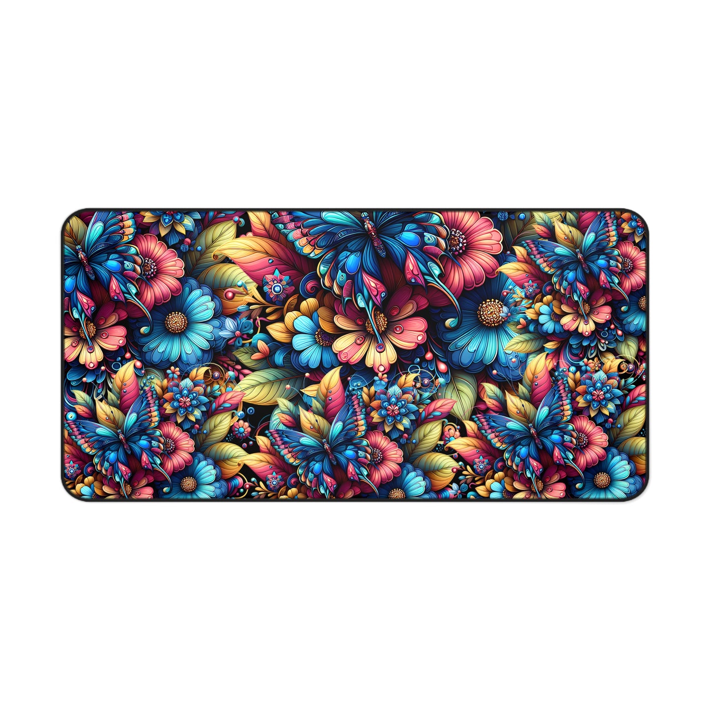 Butterfly Floral - Metamorphosis Design, Desk Pad
