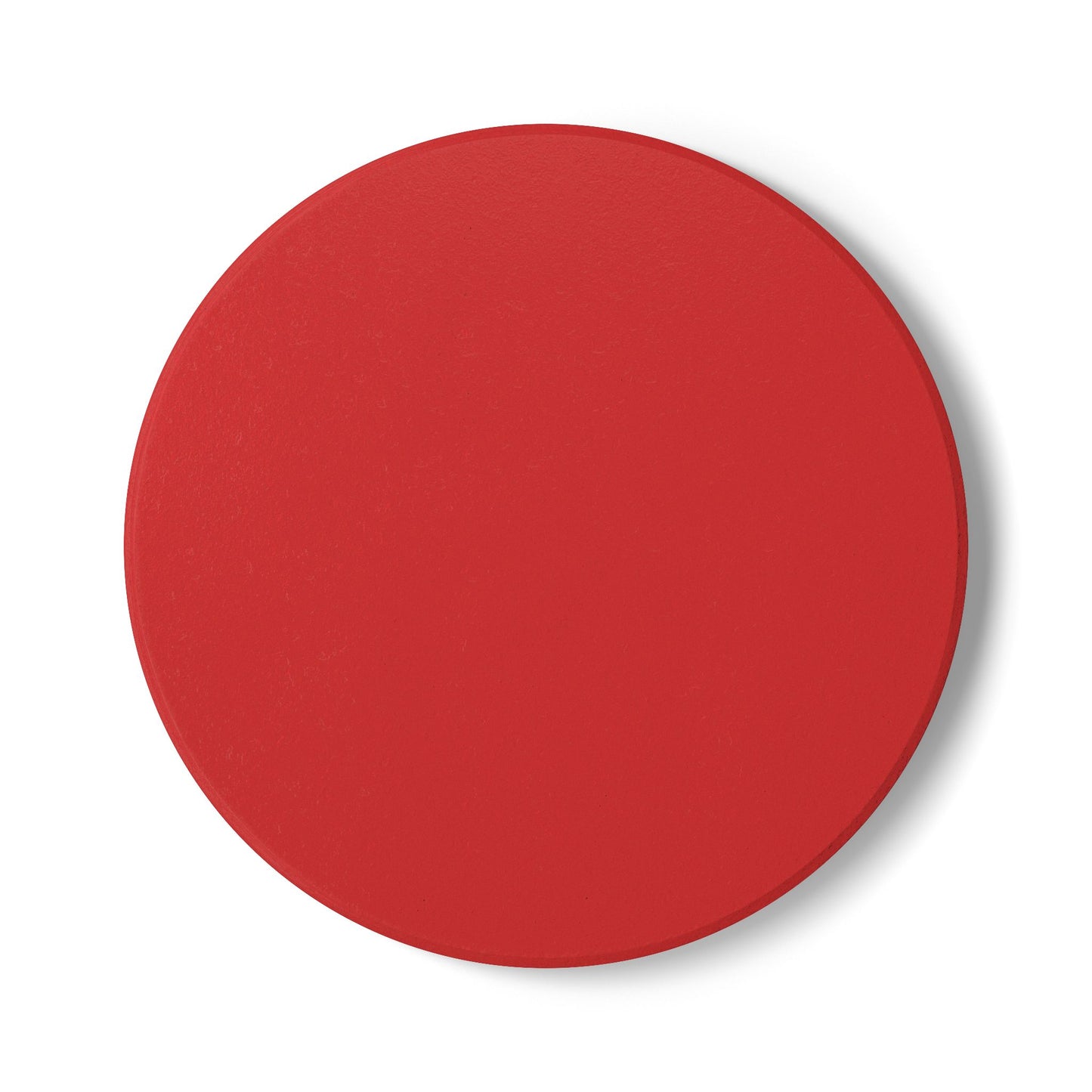 True Red Ceramic Coaster Round or Square | Coordinated Collection