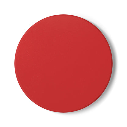 True Red Ceramic Coaster Round or Square | Coordinated Collection