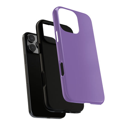 Purple Tough Cell Phone Case Matte or Glossy Protective Case iPhone Samsung