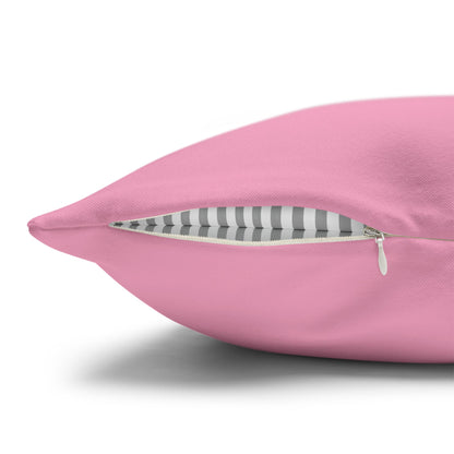 Light Pink Canvas Pillow Cover 20x20