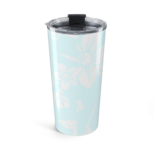 Ocean Blue Floral 20oz Stainless Steel Tumbler | Coordinated Collection