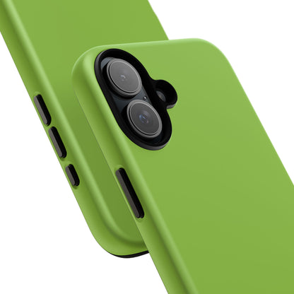 Muted Lime Tough Cell Phone Case Matte or Glossy Protective Case iPhone Samsung