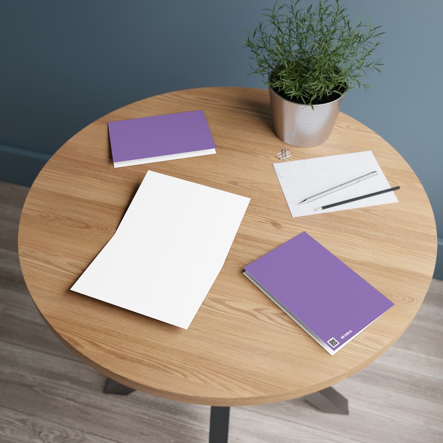 Purple Note Card Color Coordinated Collection