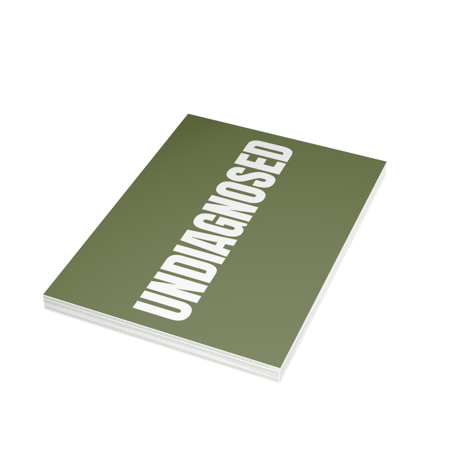 Olive Postcard Set Pack of 10, 30 or 50 w/ Envelopes | Coordinated Collection