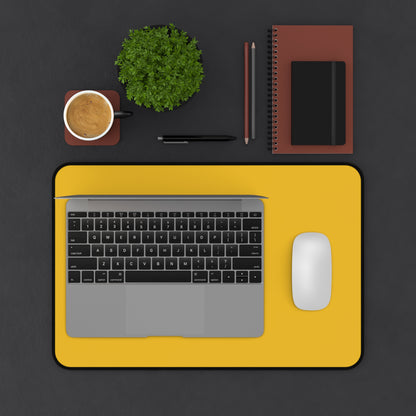 Honey Yellow Desk Mat Color Coordinated Collection (12x18, 12x22, 16x32)