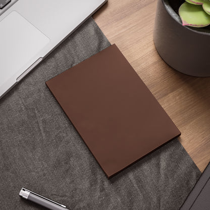Chocolate Brown Post It Notes Coordinated Color Collection
